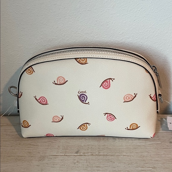 Coach Multicolor Snail Print Pouch Crossbody - Picture 3 of 7